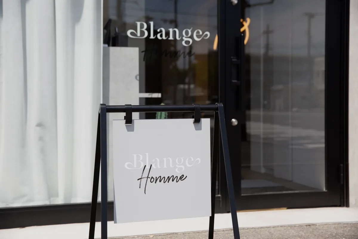 メンズ眉毛サロンBlange Hommeの外観